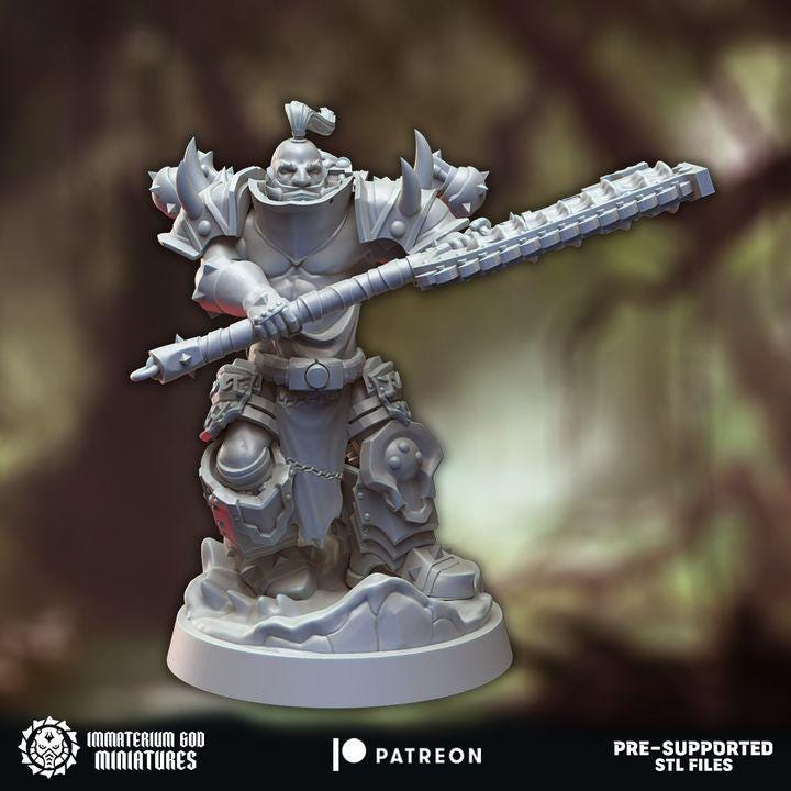 Underworld plunderers set | Immaterium God | Wargaming | Tabletop | Minifigure |28mm scale| 32mm scale | Grimdark compatible