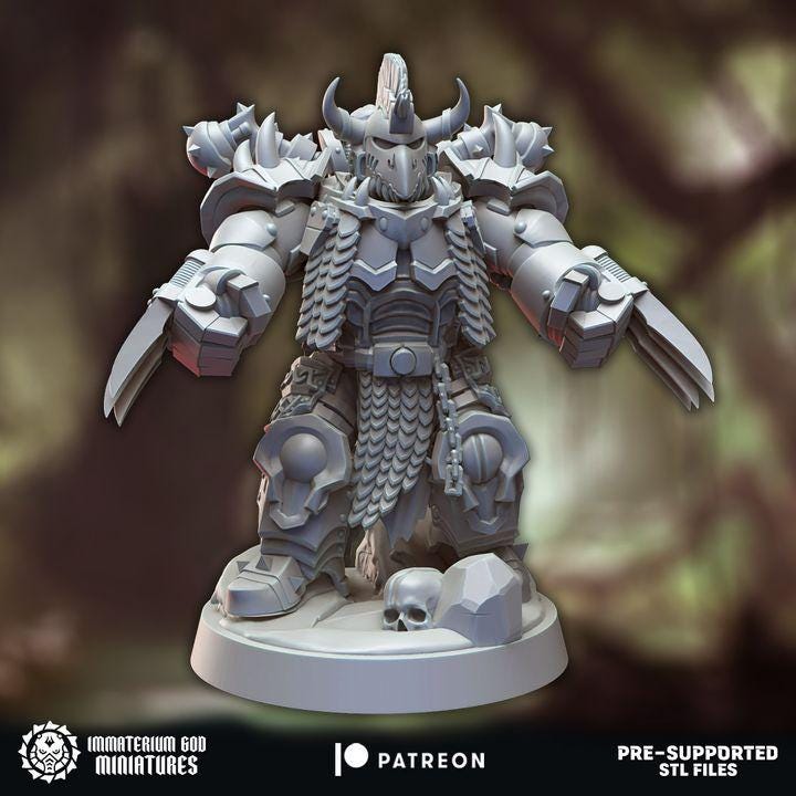 Underworld plunderers set | Immaterium God | Wargaming | Tabletop | Minifigure |28mm scale| 32mm scale | Grimdark compatible
