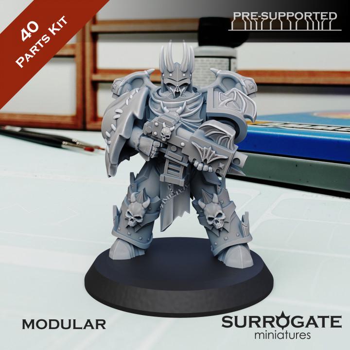 Midnight Sovereigns Squad | Surrogate Miniatures | Wargaming | Tabletop | Minifigure |28mm scale| 32mm scale | Grimdark compatible