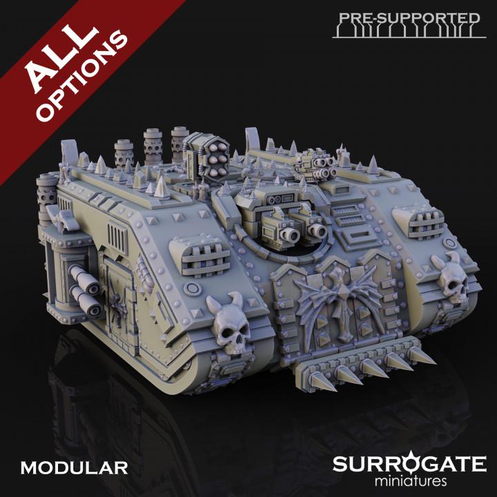 Midnight Wagon | Surrogate Miniatures | Wargaming | Tabletop | Minifigure |28mm scale| 32mm scale | Grimdark compatible