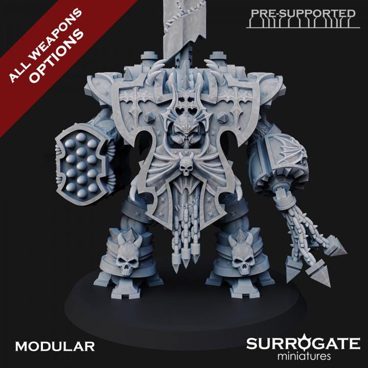 Midnight Coffin | Surrogate Miniatures | Wargaming | Tabletop | Minifigure |28mm scale| 32mm scale | Grimdark compatible