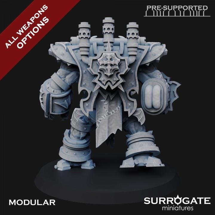 Midnight Coffin | Surrogate Miniatures | Wargaming | Tabletop | Minifigure |28mm scale| 32mm scale | Grimdark compatible