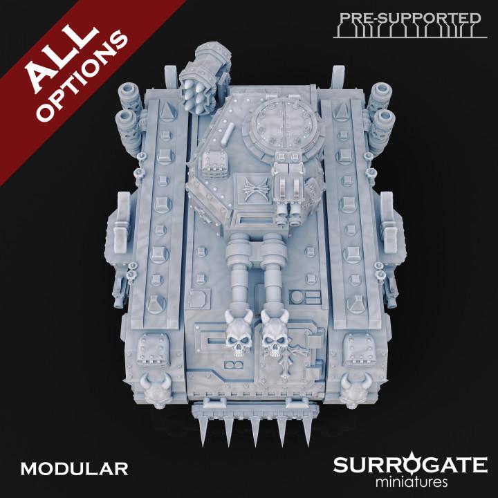 Midnight Chariot Tank | Surrogate Miniatures | Wargaming | Tabletop | Minifigure |28mm scale| 32mm scale | Grimdark compatible