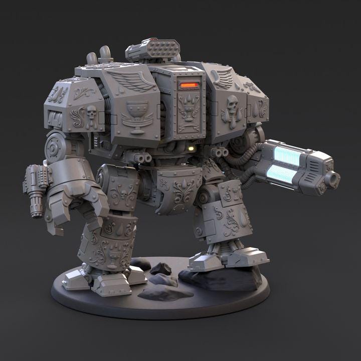 Blood Behemoth Armour | Tabletop | Minifigure | Wargaming | Tabletop | Minifigure | Grimdark compatible