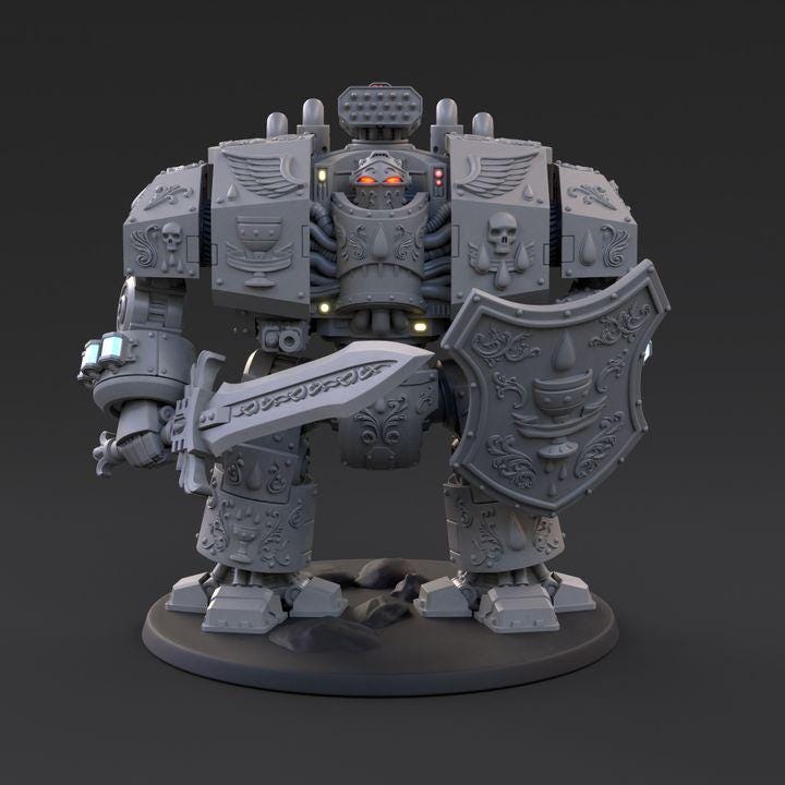 Blood Behemoth Armour | Tabletop | Minifigure | Wargaming | Tabletop | Minifigure | Grimdark compatible
