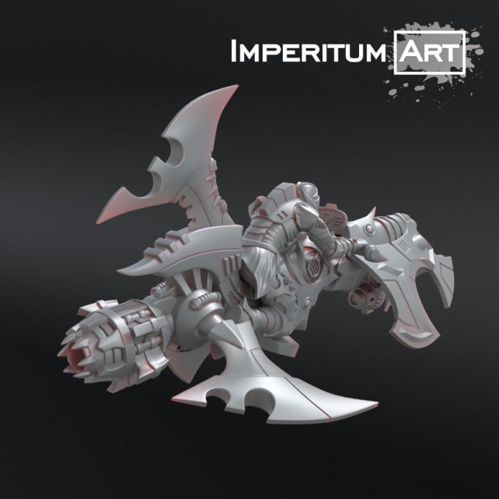 Dark Elves - Jet rider | Imperitum Art | Wargaming | Tabletop | Minifigure |28mm scale| 32mm scale | Grimdark compatible