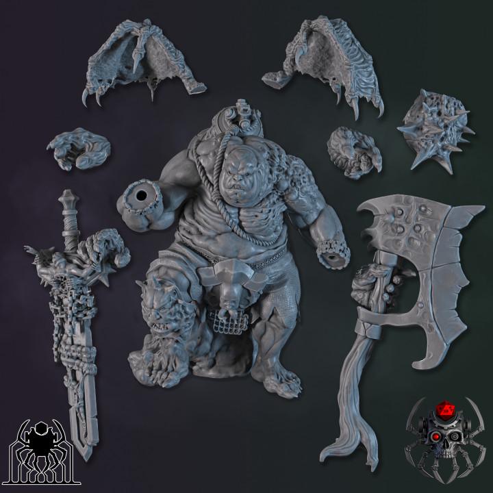 Lord of Plague Bringers | EightLegsMiniatures | Wargaming | Tabletop | Minifigure |28mm scale| 32mm scale | Grimdark compatible