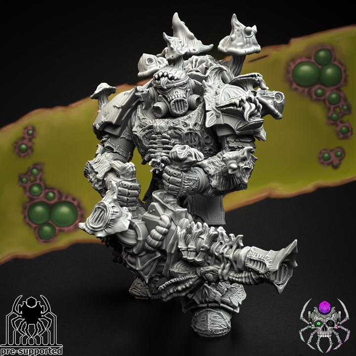Plague Bringers Battle Squad | EightLegsMiniatures | Wargaming | Tabletop | Minifigure |28mm scale| 32mm scale | Grimdark compatible