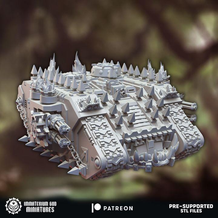 Hellcrusher | Immaterium God | Wargaming | Tabletop | Minifigure |28mm scale| 32mm scale | Grimdark compatible