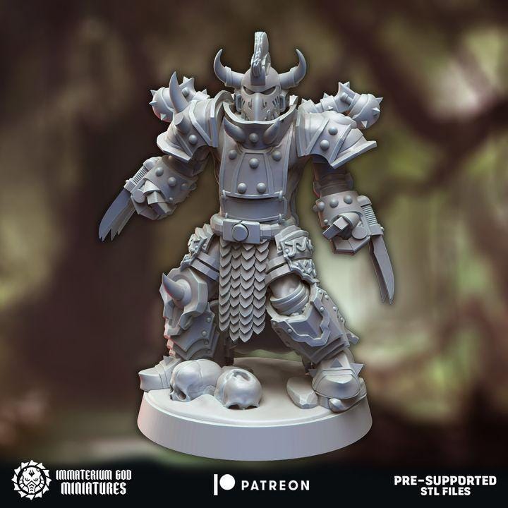 Underworld plunderers set | Immaterium God | Wargaming | Tabletop | Minifigure |28mm scale| 32mm scale | Grimdark compatible