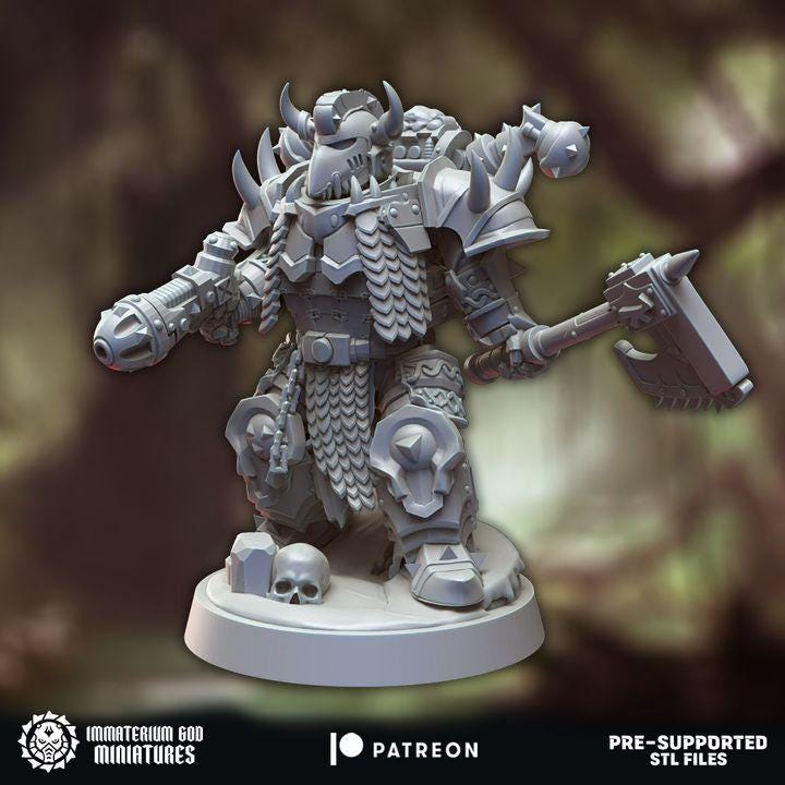 Underworld plunderers set | Immaterium God | Wargaming | Tabletop | Minifigure |28mm scale| 32mm scale | Grimdark compatible