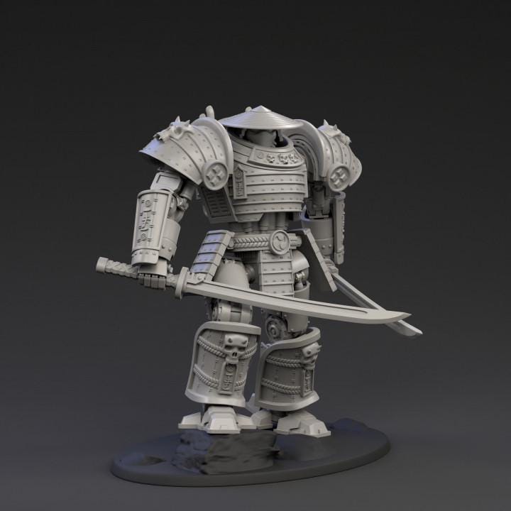 DeamonSlayer - Samurai Heavy Armour | Tabletop | Minifigure | Wargaming | Tabletop | Minifigure | Grimdark compatible