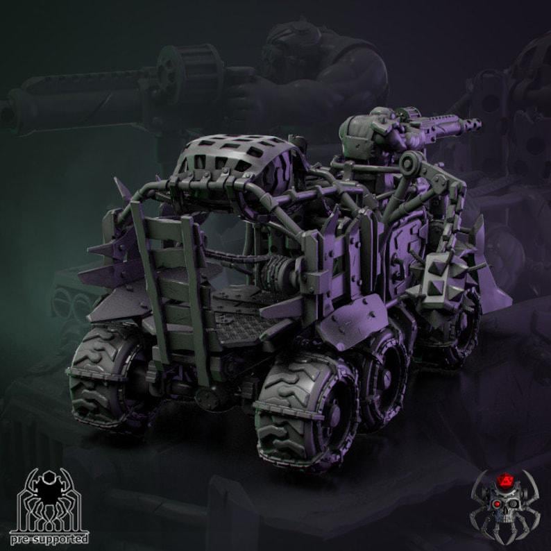 Orkz Wartruck | Eigthlegs Miniatures | Wargaming | Tabletop | Minifigure |28mm scale| 32mm scale | Grimdark compatible