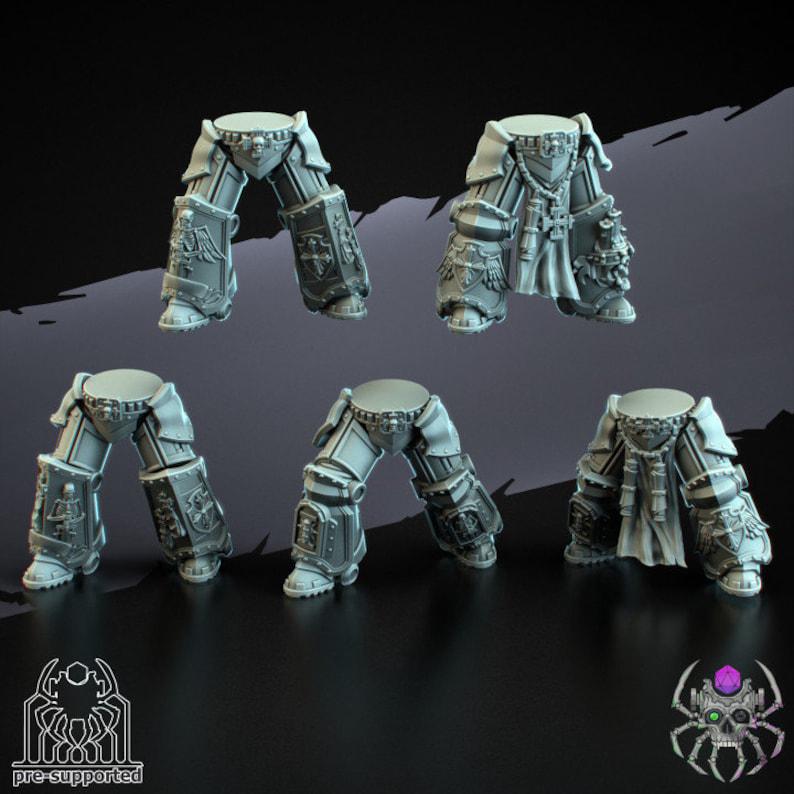Demon Hunters Battle Squad | EightLegsMiniatures | Wargaming | Tabletop | Minifigure |28mm scale| 32mm scale | Grimdark compatible