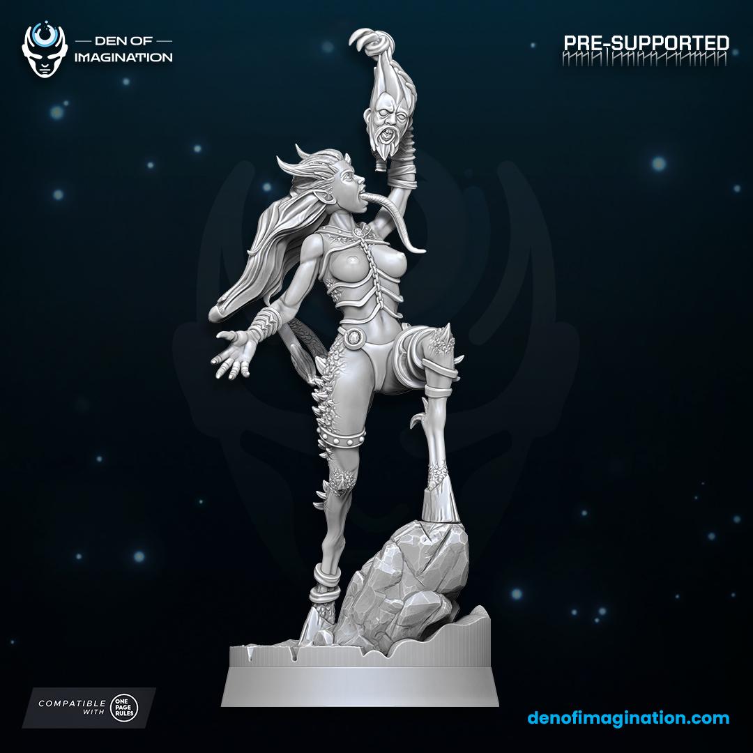 Chaos - Children of Excess Succubus | Den of Imagination | Grimdark compatible