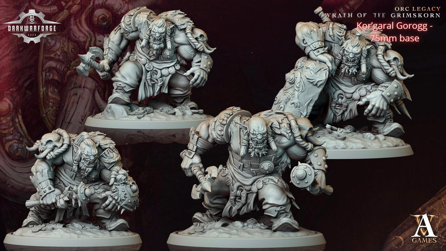 Archvillain Games : Orc Legacy - Wrath of the Grimskorn | D&D | Wargame | RPG | One Page Rules compatible