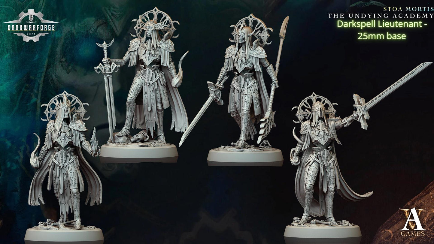 Archvillain Games: Stoa Mortis - The Undying Academy | Tabletop Games 28 - 32 mm | D&D | Wargame | RPG | One Page Rules compatible