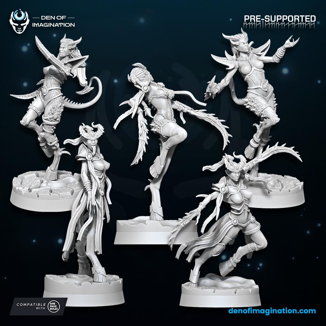 Chaos - Children of Excess Succubus | Den of Imagination | Grimdark compatible