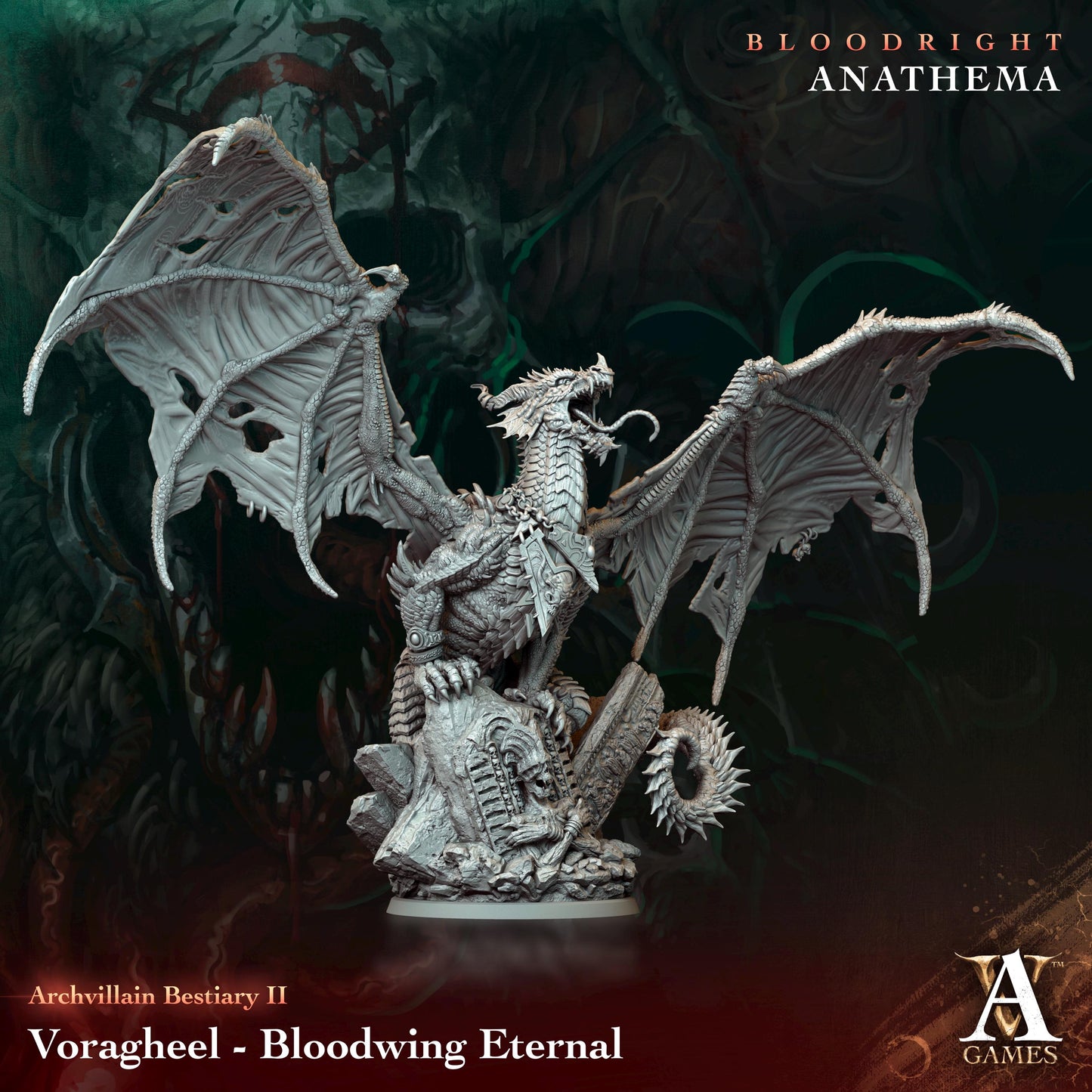 Archvillain Games : Archvillain Bestiary Vol. II | Tabletop Games | 32 mm scale | D&D | Wargame | RPG | One Page Rules compatible