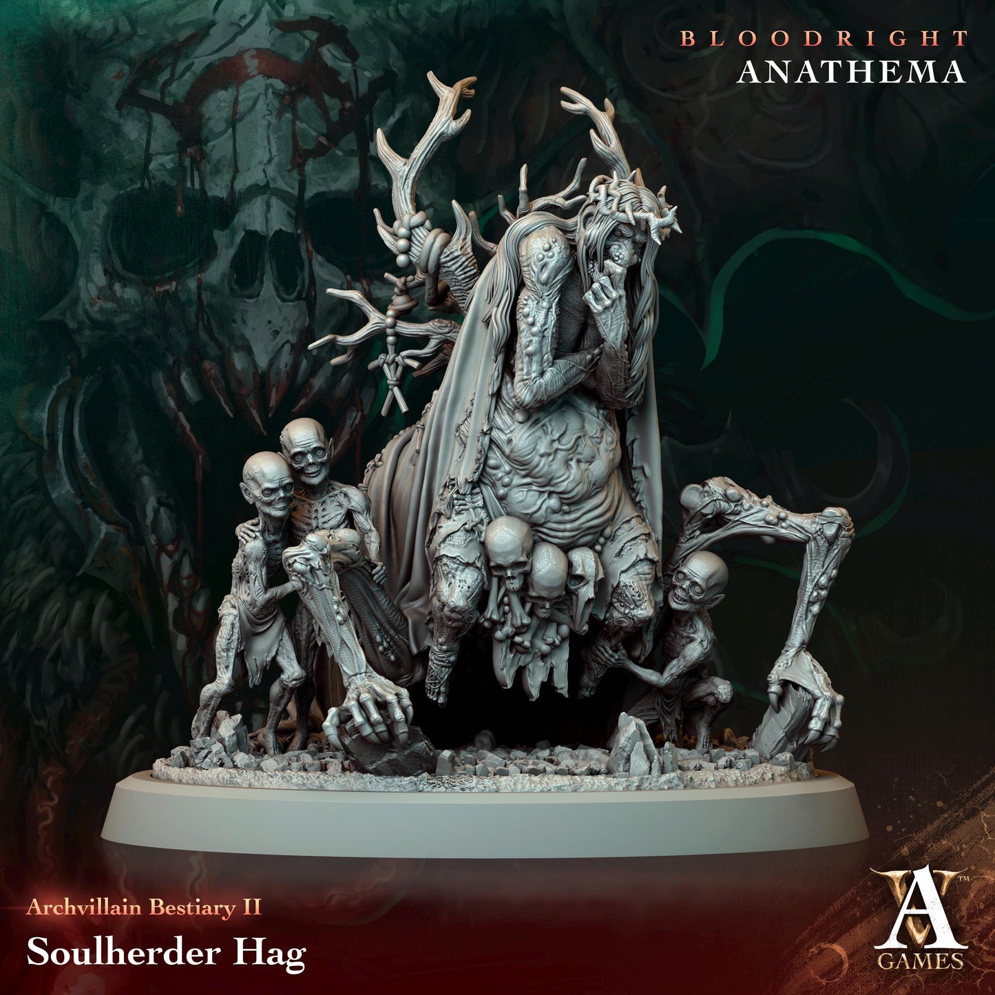 Archvillain Games : Archvillain Bestiary Vol. II | Tabletop Games | 32 mm scale | D&D | Wargame | RPG | One Page Rules compatible
