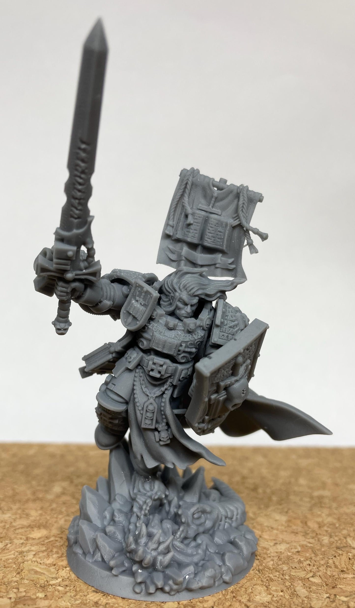 Silver Wardens - Supreme Warptraveler | DMGMinis | Wargaming | Tabletop games | 32mm scale | Grimdark compatible