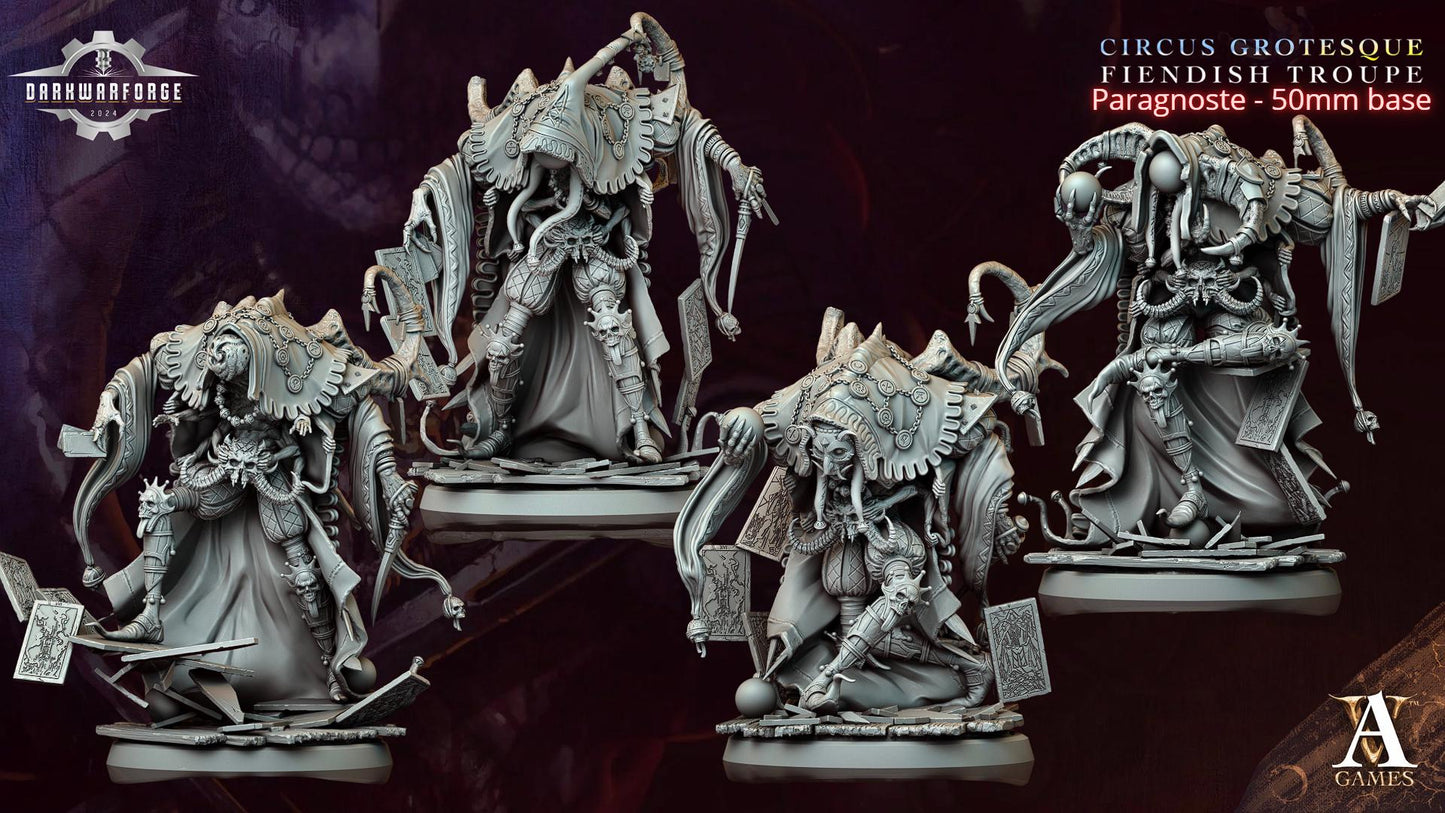 Archvillain Games : Circus Grotesque - Fiendish Troupe | D&D | Wargame | RPG | One Page Rules compatible