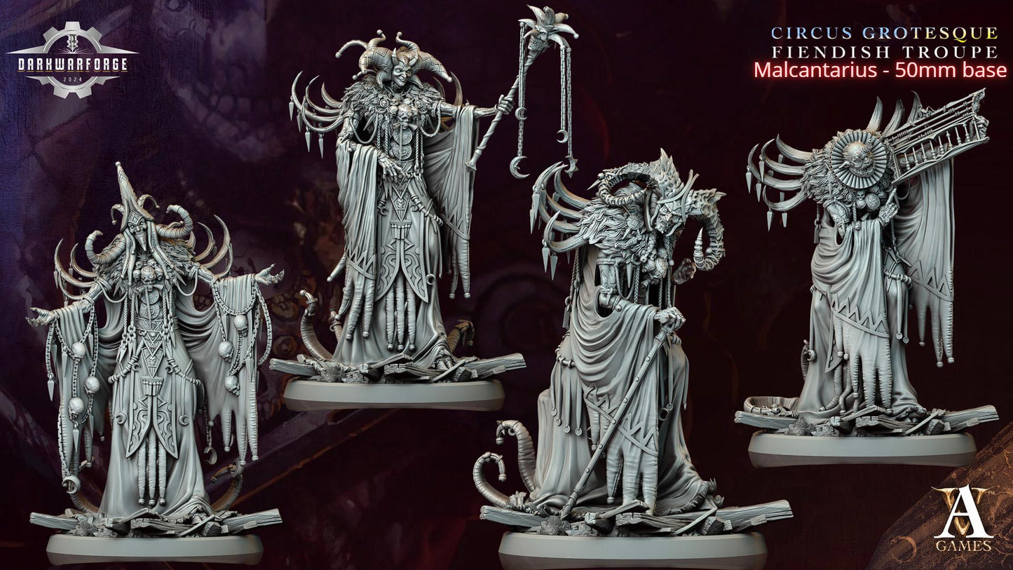Archvillain Games : Circus Grotesque - Fiendish Troupe | D&D | Wargame | RPG | One Page Rules compatible