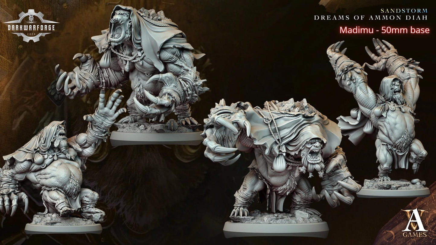 Archvillain Games: Sandstorm - Dreams of Ammon Diah | Tabletop Games 28 - 32 mm | D&D | Wargame | RPG | One Page Rules compatible