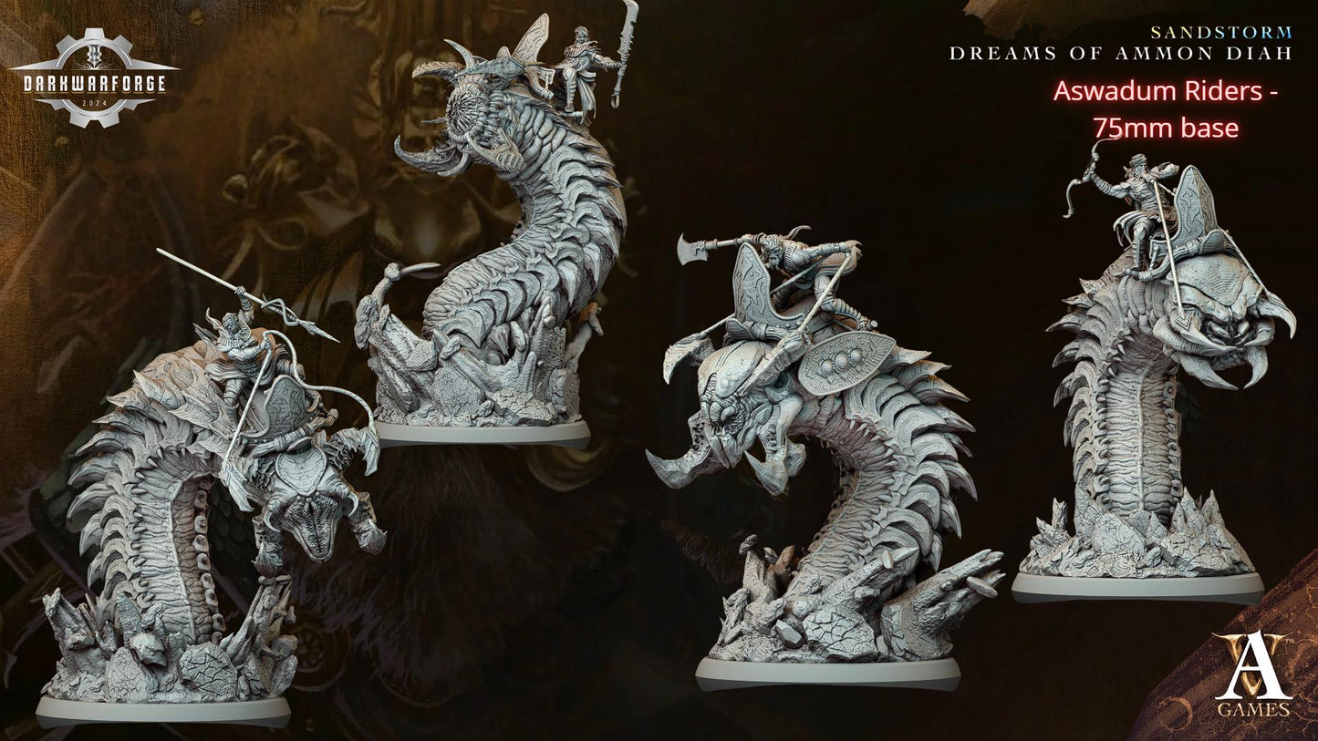 Archvillain Games: Sandstorm - Dreams of Ammon Diah | Tabletop Games 28 - 32 mm | D&D | Wargame | RPG | One Page Rules compatible