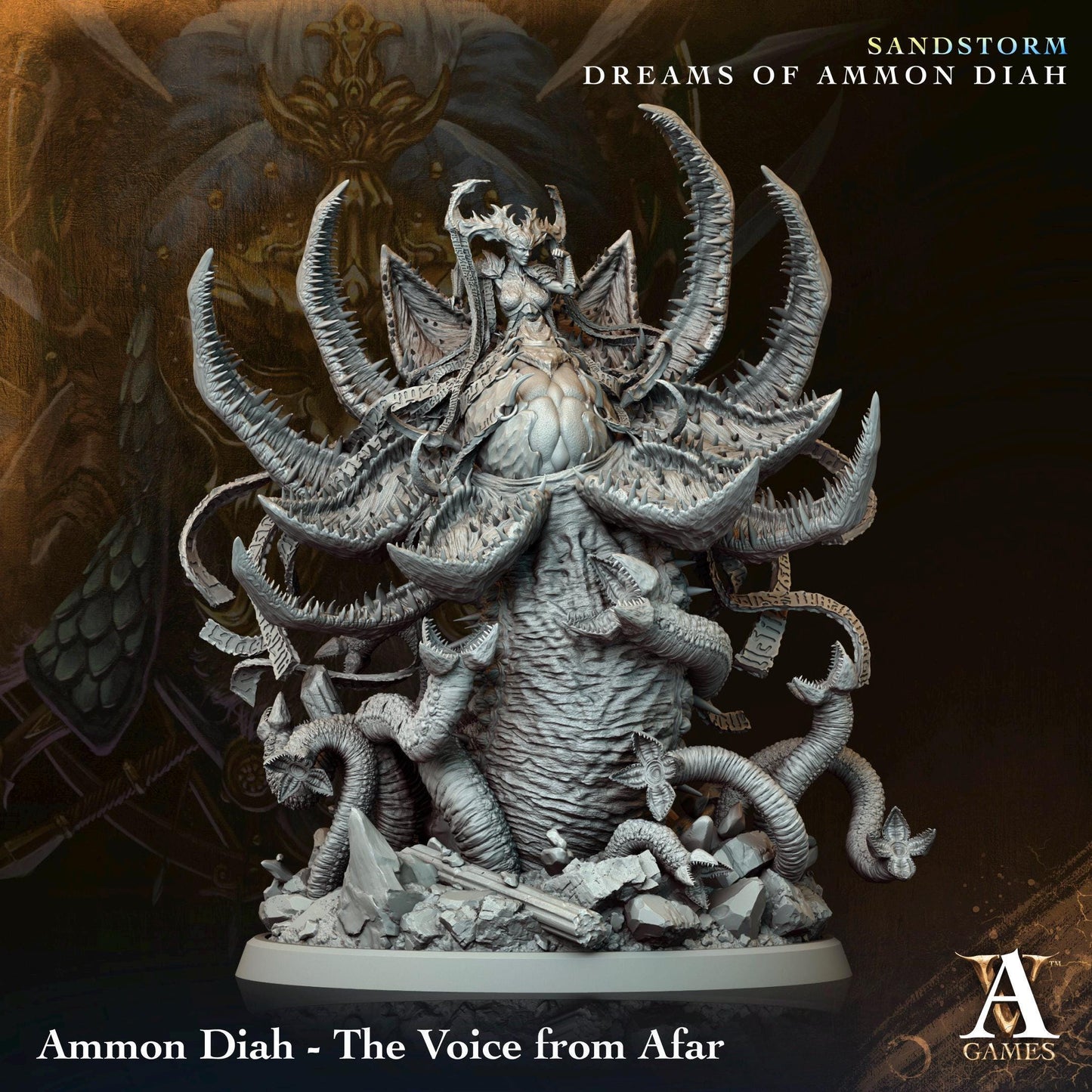 Archvillain Games: Sandstorm - Dreams of Ammon Diah | Tabletop Games 28 - 32 mm | D&D | Wargame | RPG | One Page Rules compatible