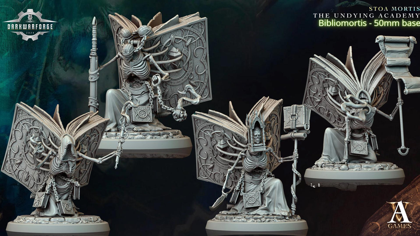 Archvillain Games: Stoa Mortis - The Undying Academy | Tabletop Games 28 - 32 mm | D&D | Wargame | RPG | One Page Rules compatible