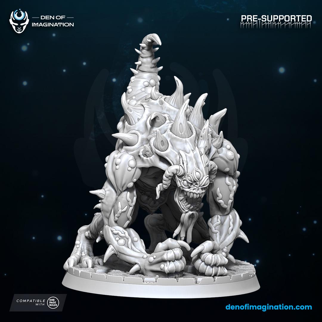 Demons - Void Stompers | Den of Imagination | Minifigure | Wargaming | Tabletop | Grimdark compatible | One Page Rules compatible