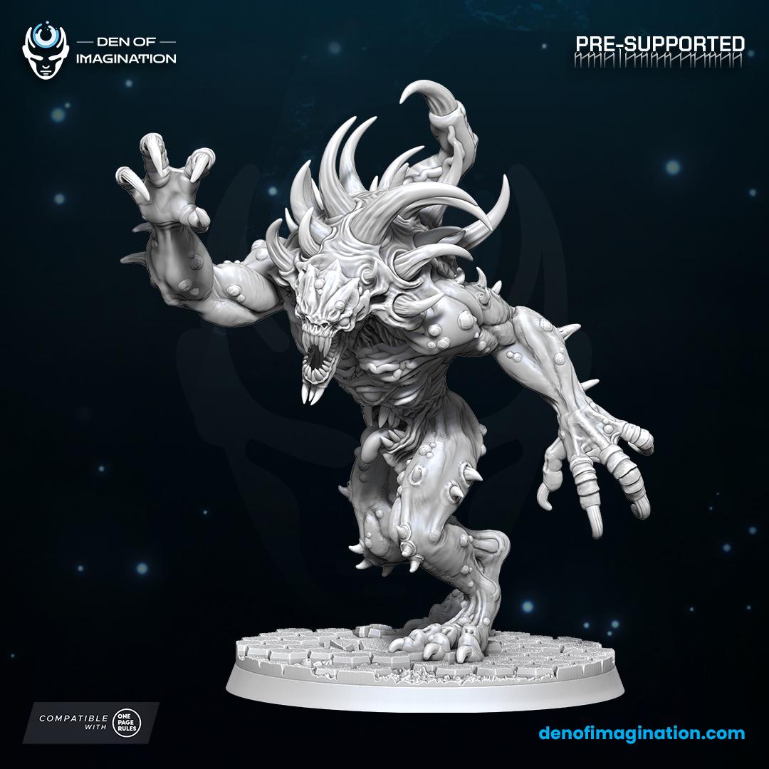 Demons - Void Stompers | Den of Imagination | Minifigure | Wargaming | Tabletop | Grimdark compatible | One Page Rules compatible