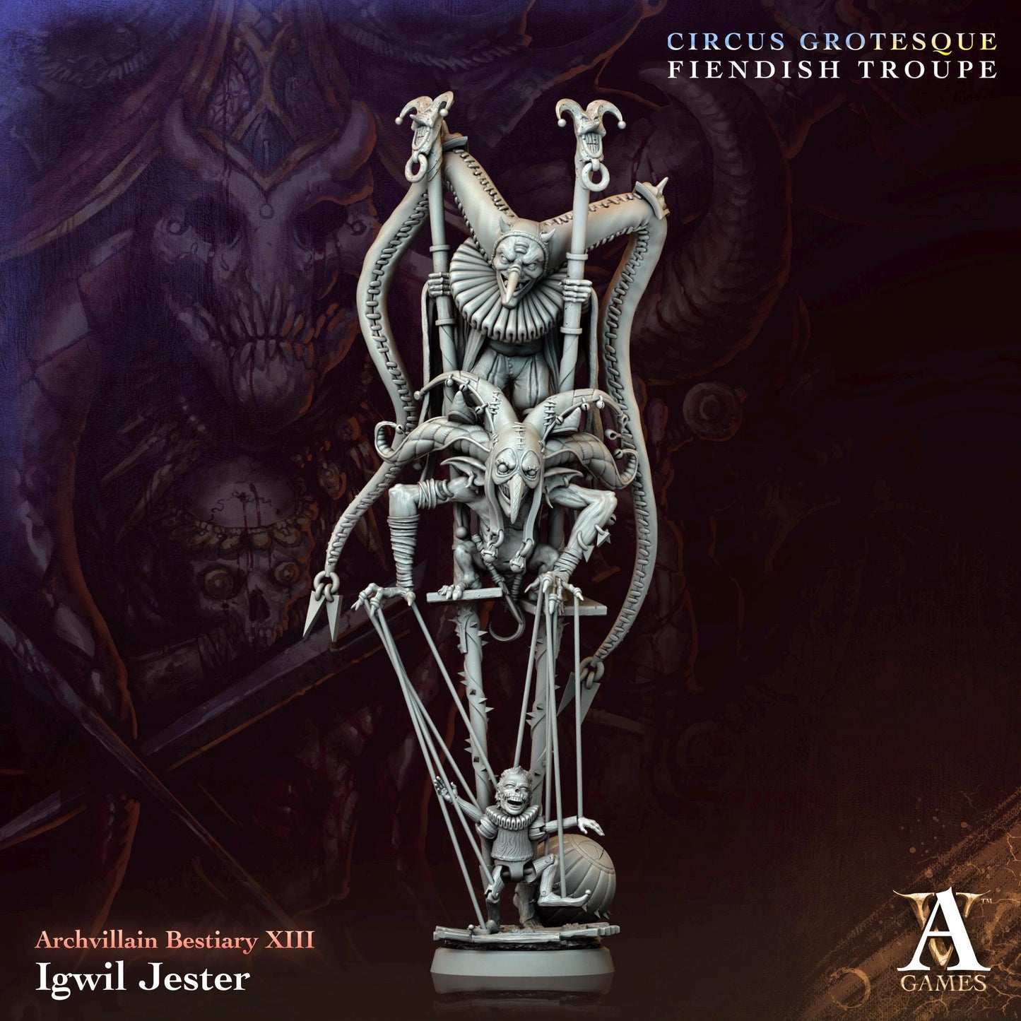 Archvillain Games : Archvillain Bestiary Vol. XIII | Tabletop Games | 32 mm scale | D&D | Wargame | RPG | One Page Rules compatible