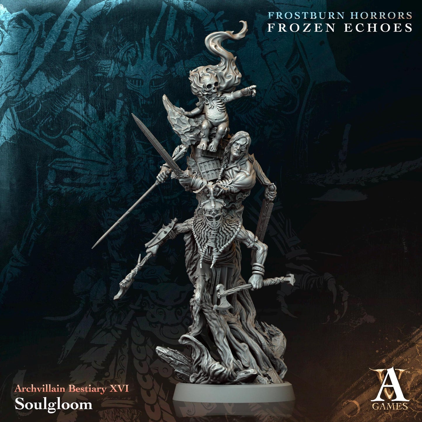 Archvillain Games : Archvillain Bestiary Vol. XVI | Tabletop Games | 32 mm scale | D&D | Wargame | RPG | One Page Rules compatible