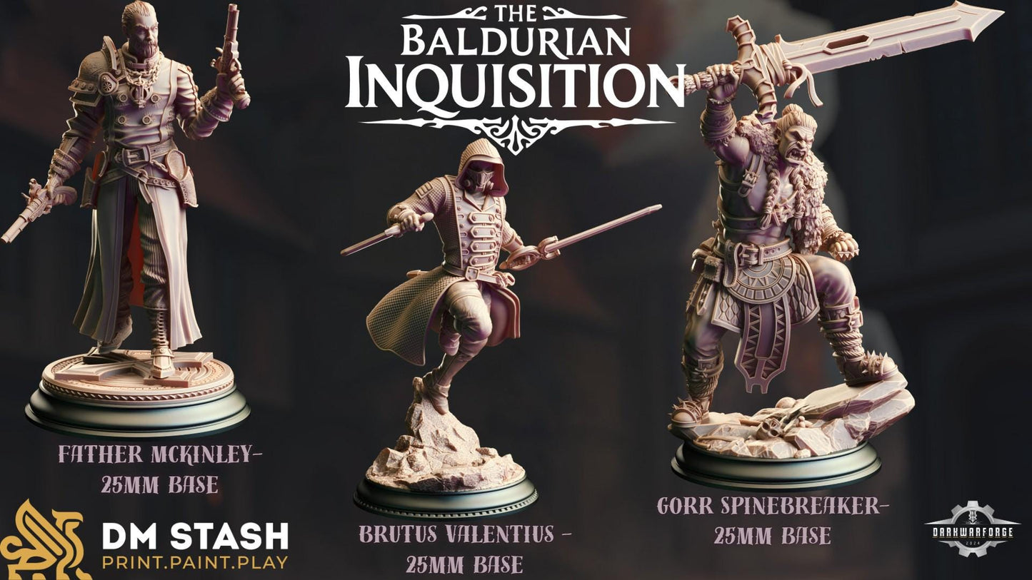 The Baldurian Inquisition: Full Board and Tabletop game | DM Stash | 3D printed | Tabletop Games | Dungeons and Dragons | Wargame