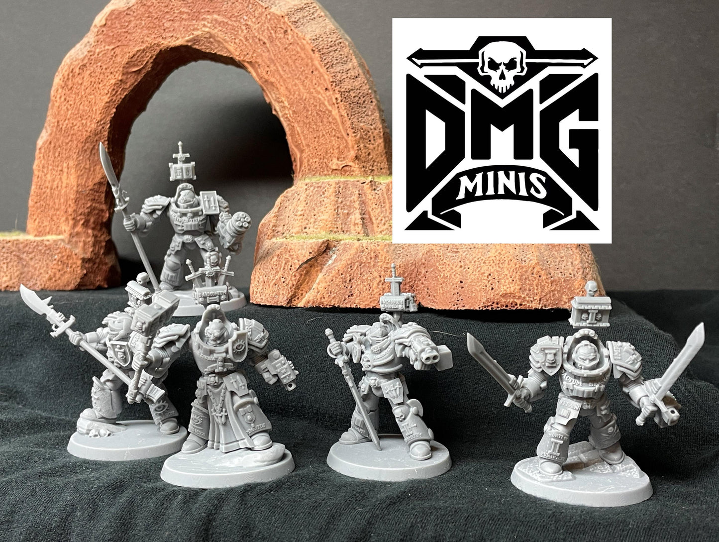Silver Wardens - Retinue | DMGMinis | Grimdark compatible