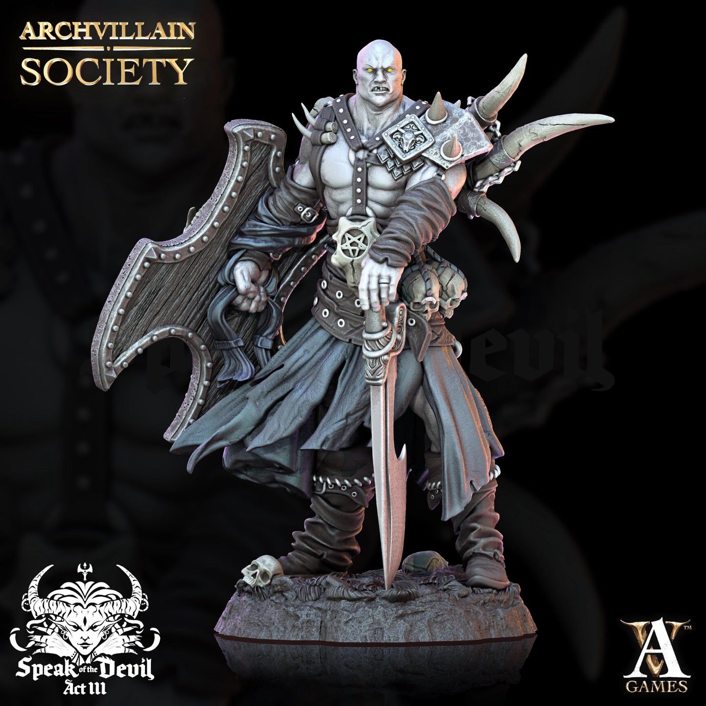 Archvillain Games : Archvillain Society Vol. XXV | 3D printed miniatures |Tabletop Games 32 mm | Dungeons and Dragons | Wargame | RPG