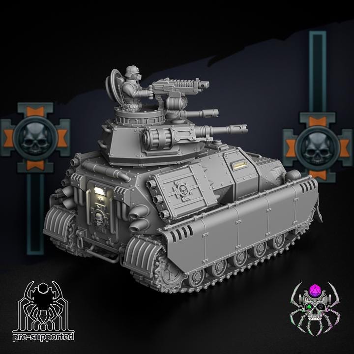 Korps Of Ashes - Minotaur | EightLegs Miniatures | Wargaming | Tabletop | Minifigure |28mm scale| 32mm scale | Grimdark compatible