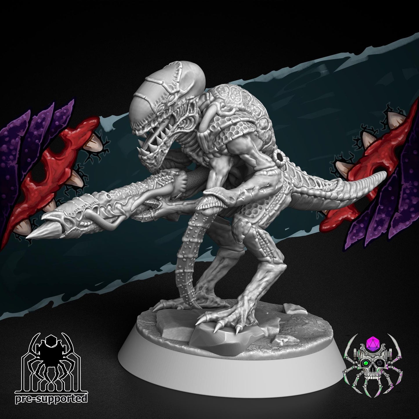 Destroyers of The Hive | EightLegs Miniatures | 3D printed Miniature | OPR compatible