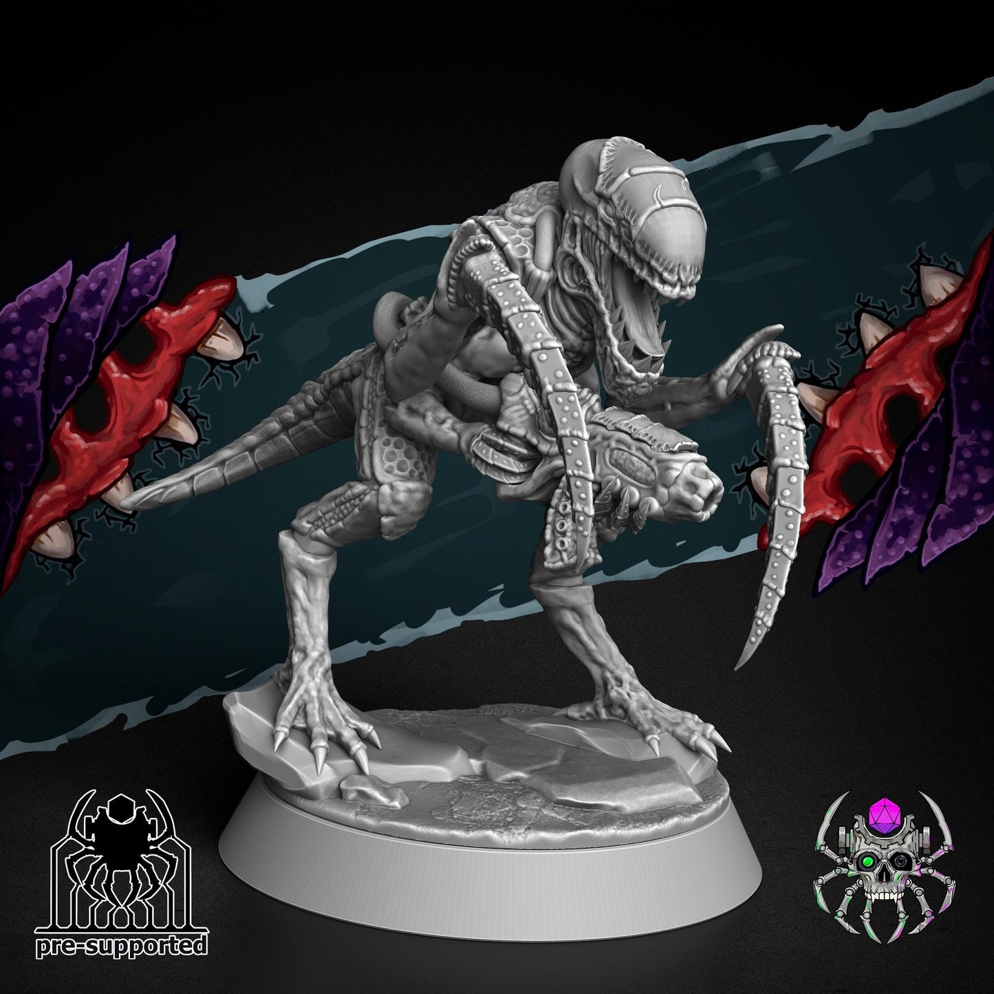 Destroyers of The Hive | EightLegs Miniatures | 3D printed Miniature | OPR compatible