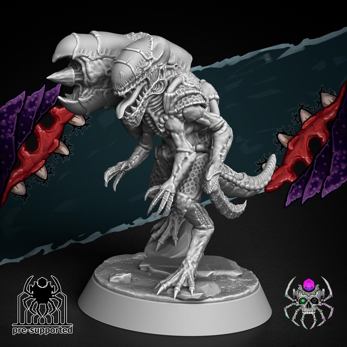 Destroyers of The Hive | EightLegs Miniatures | 3D printed Miniature | OPR compatible