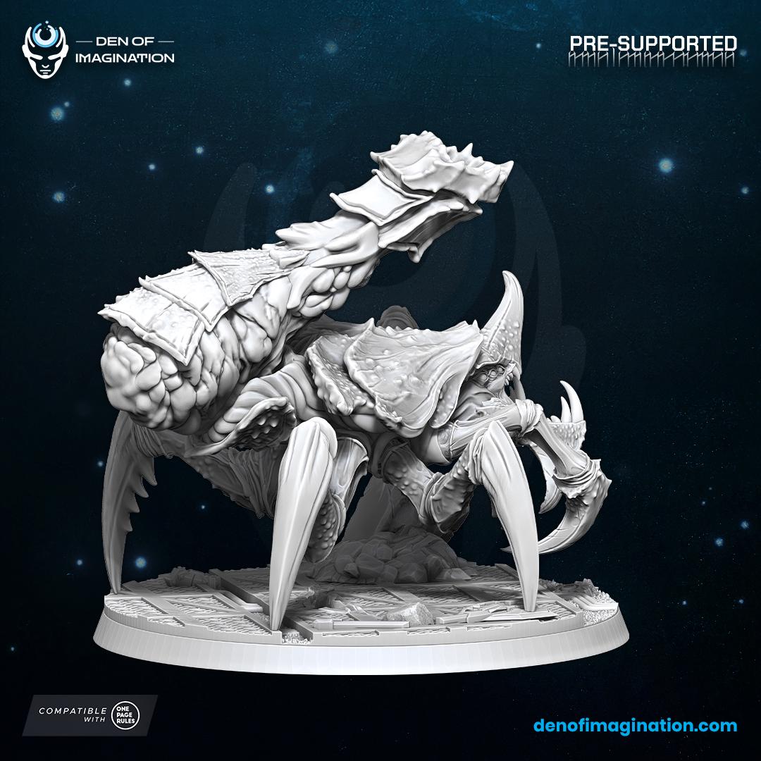 Hive Kelth Living Artillery | WildMesh | 3D printed Miniature | OPR compatible