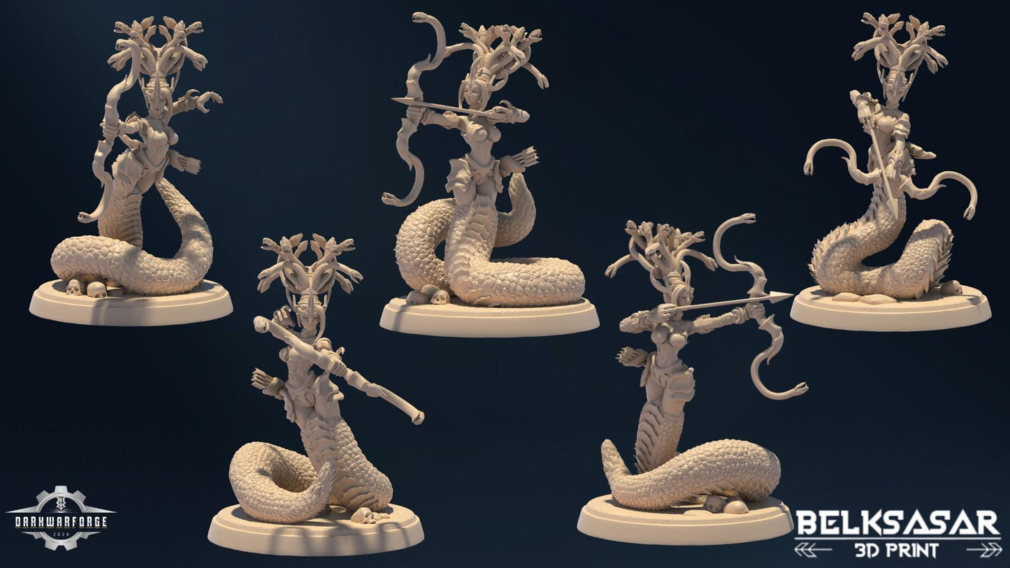 Belksasar: Daugthers of Mayhem | 3D printed miniatures |Tabletop Games 32 mm | Dungeons and Dragons | Wargame | RPG