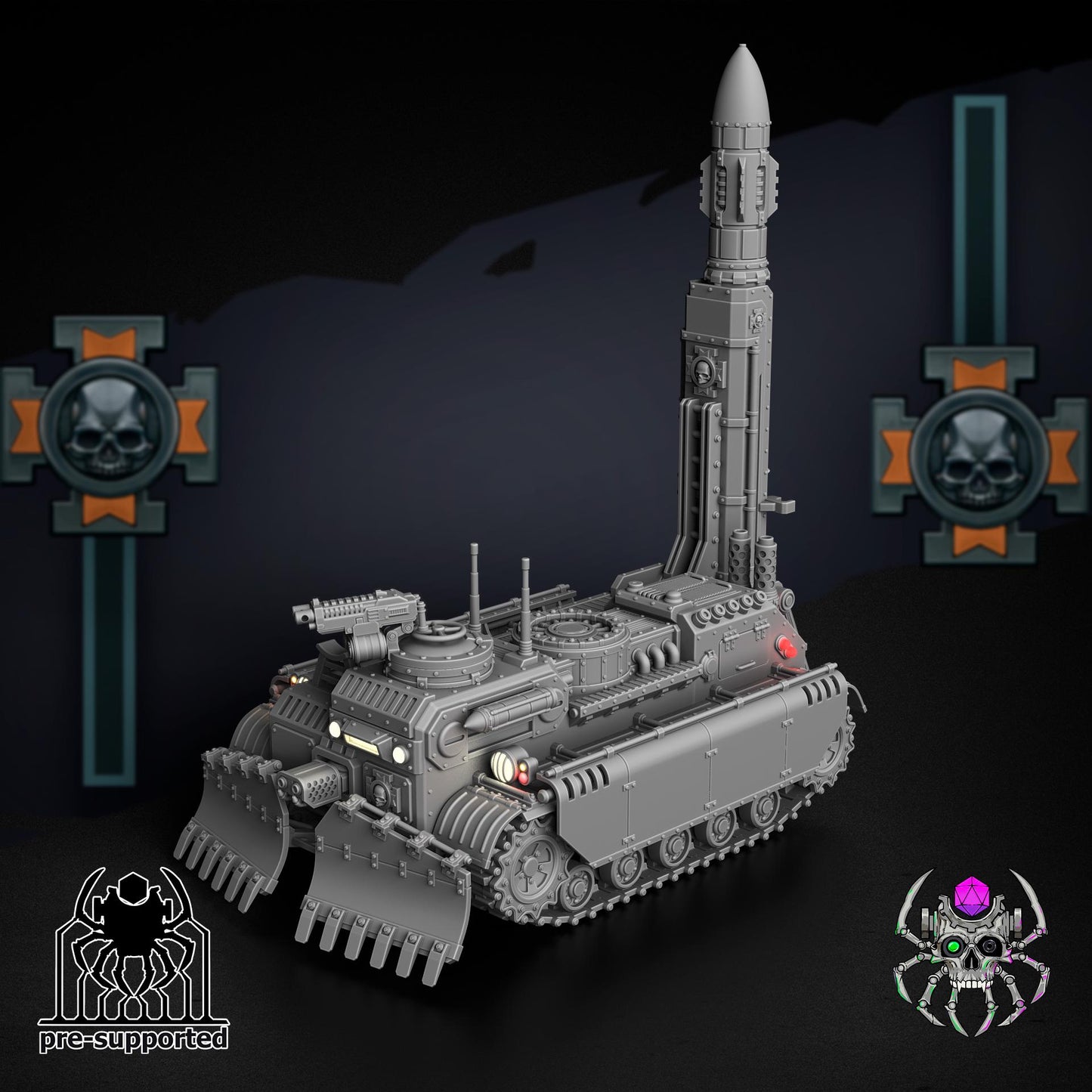 Korps Of Ashes - Nightmare | EightLegs Miniatures | Wargaming | Tabletop | Minifigure |28mm scale| 32mm scale | Grimdark compatible