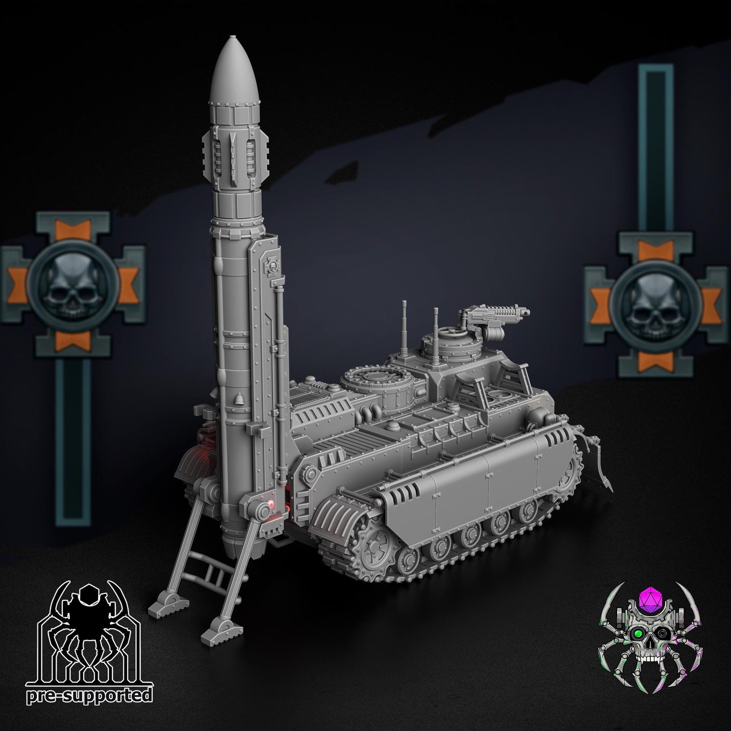 Korps Of Ashes - Nightmare | EightLegs Miniatures | Wargaming | Tabletop | Minifigure |28mm scale| 32mm scale | Grimdark compatible