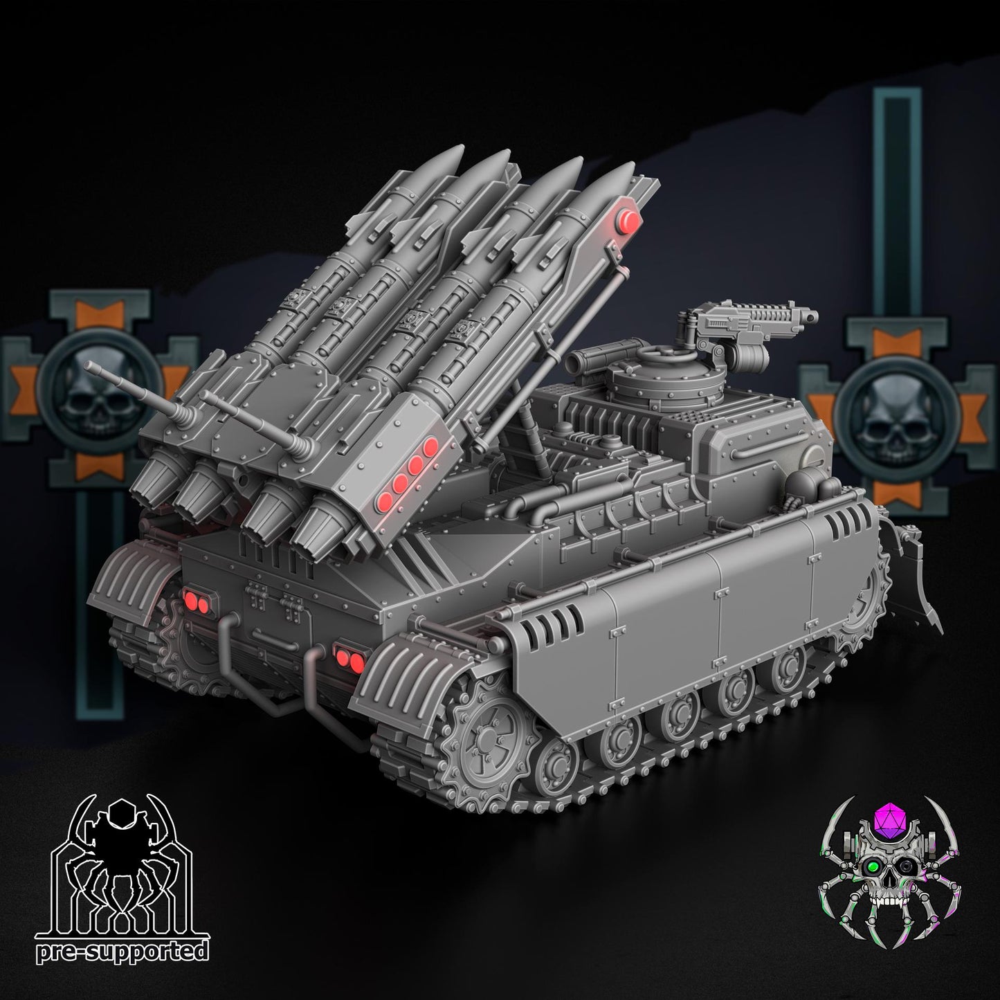 Korps Of Ashes - Meduse | EightLegs Miniatures | Wargaming | Tabletop | Minifigure | Grimdark compatible