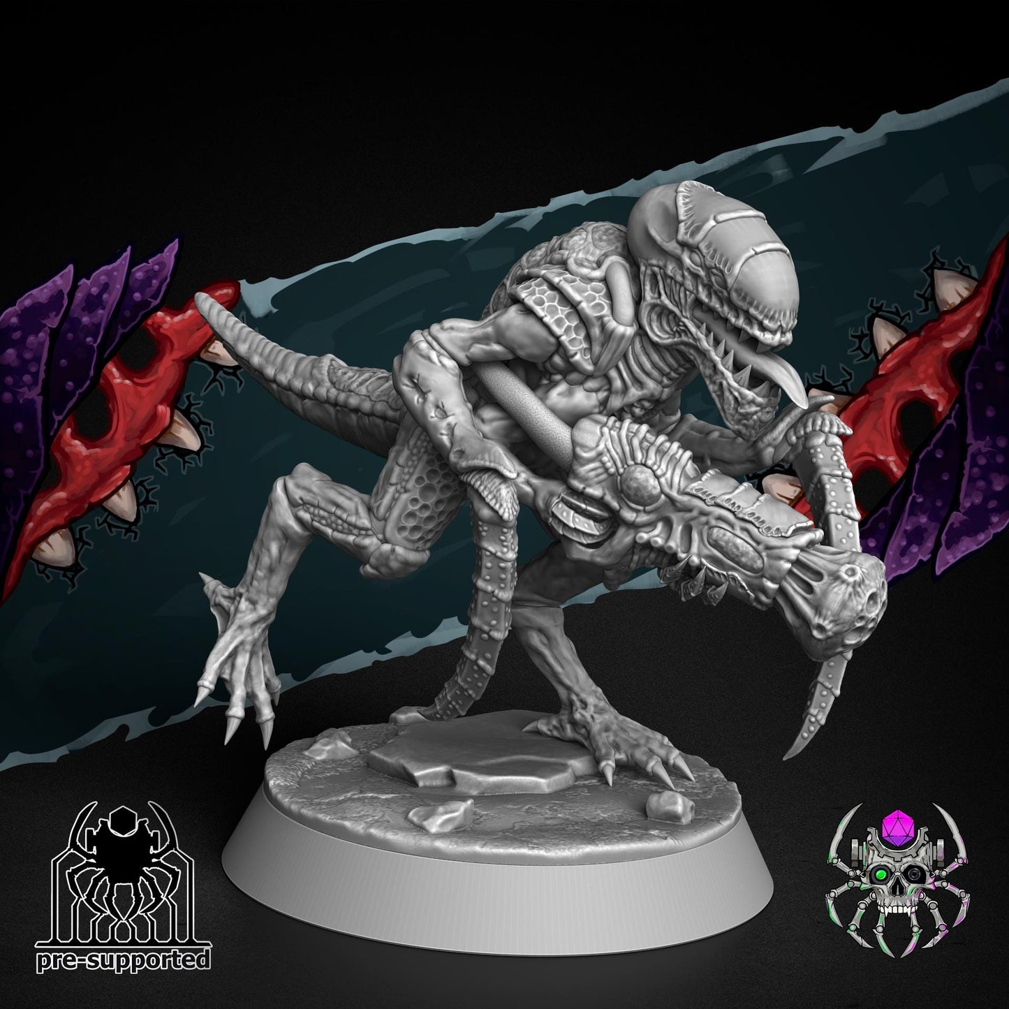 Destroyers of The Hive | EightLegs Miniatures | 3D printed Miniature | OPR compatible