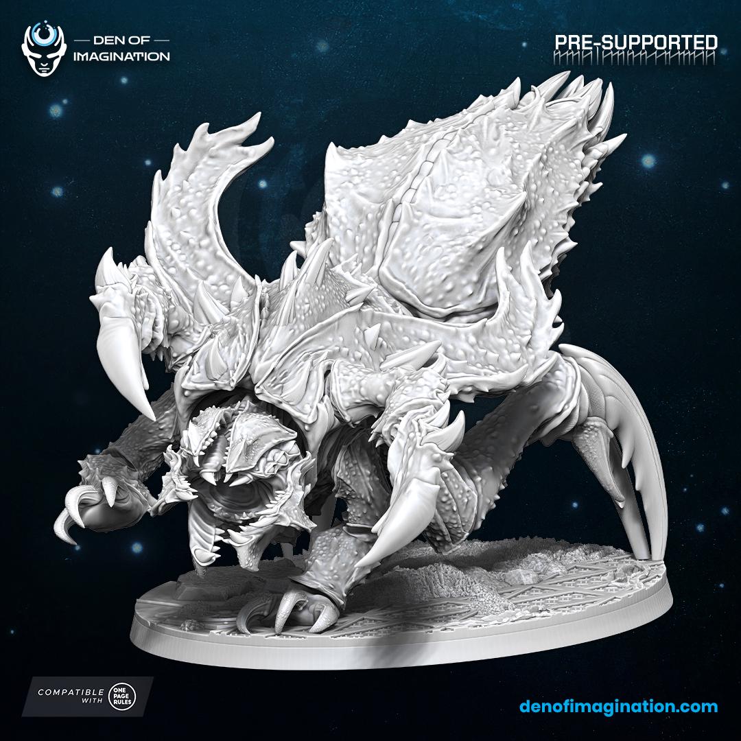 Hive Kelth Heavy Artillery | WildMesh | 3D printed Miniature | OPR compatible