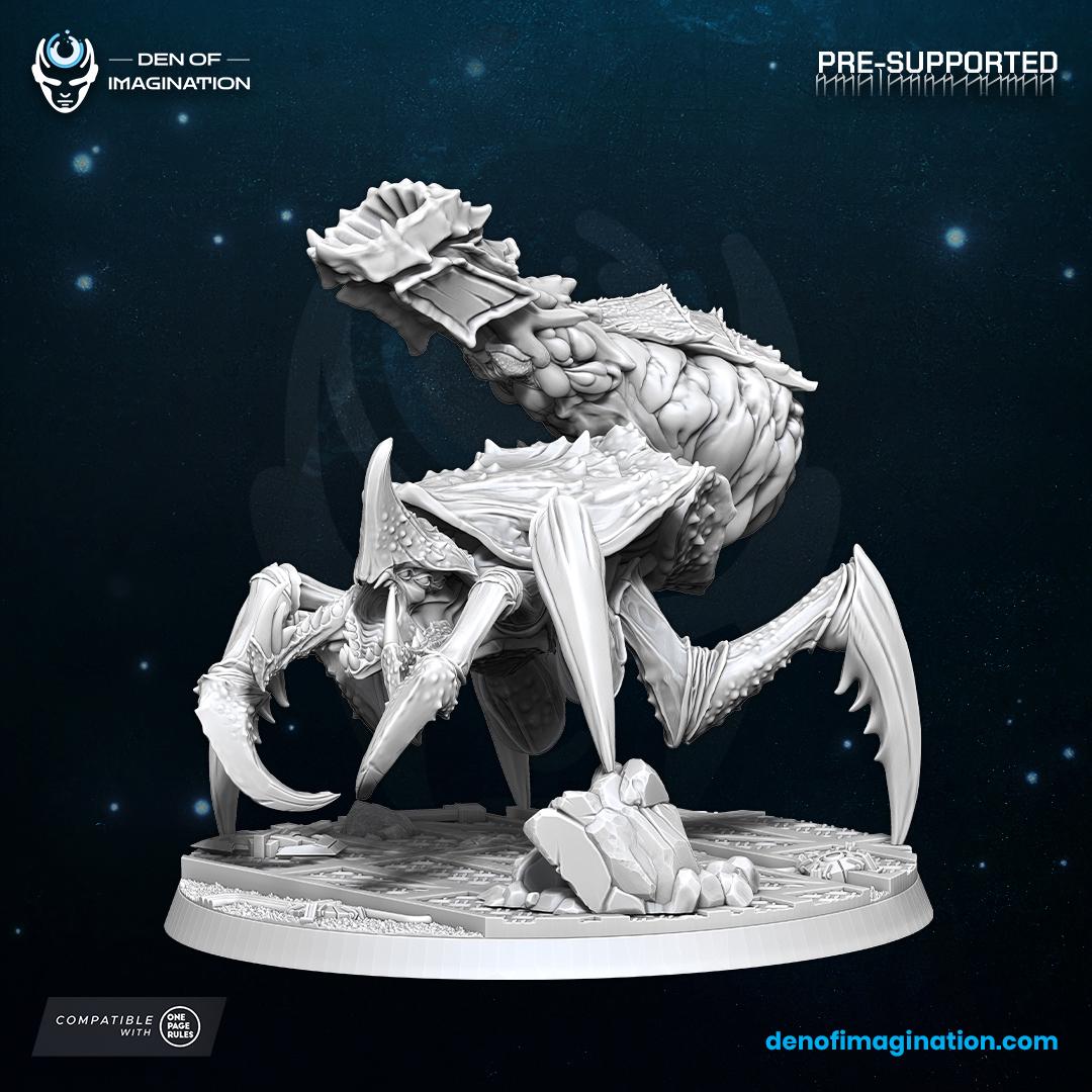 Hive Kelth Living Artillery | WildMesh | 3D printed Miniature | OPR compatible
